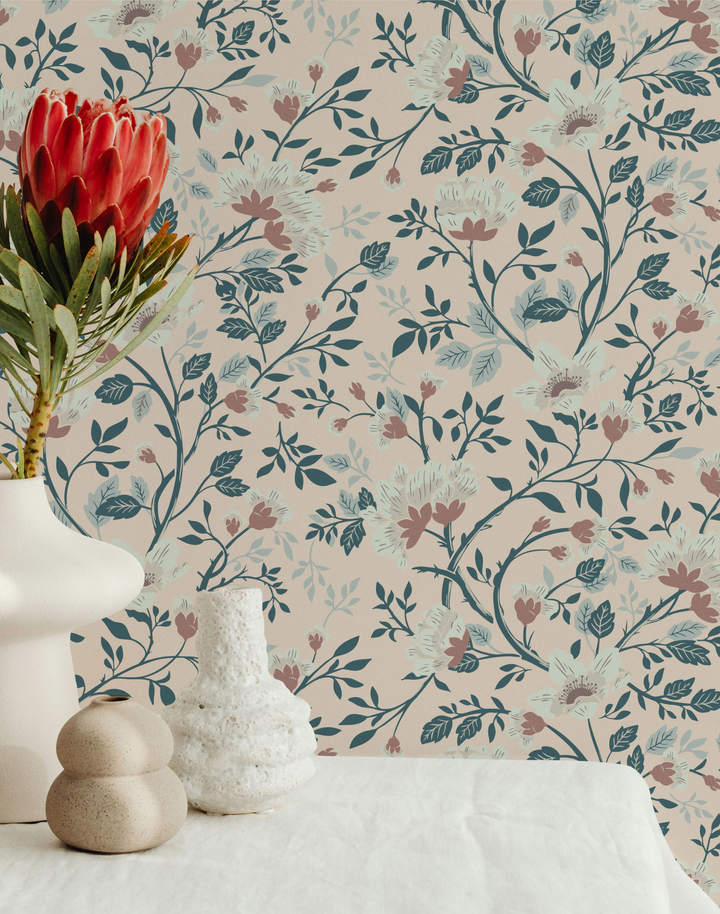 Camelia Study, Petal Cream