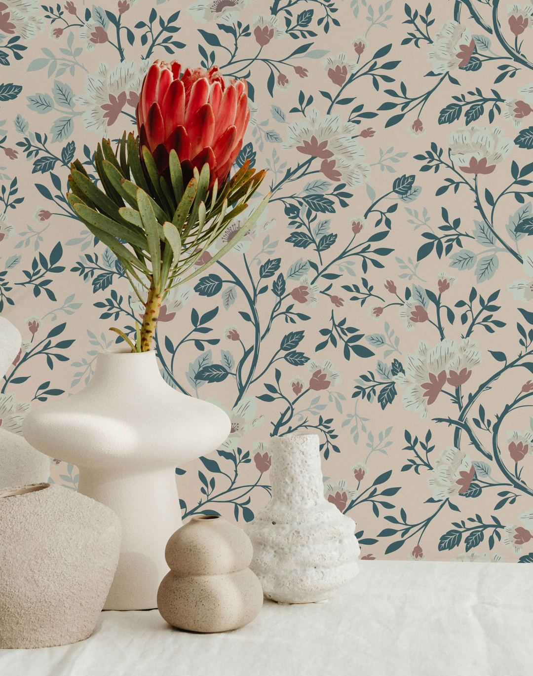 Camelia Study, Petal Cream