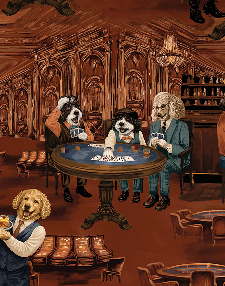 Canine Cards, Mahogany House