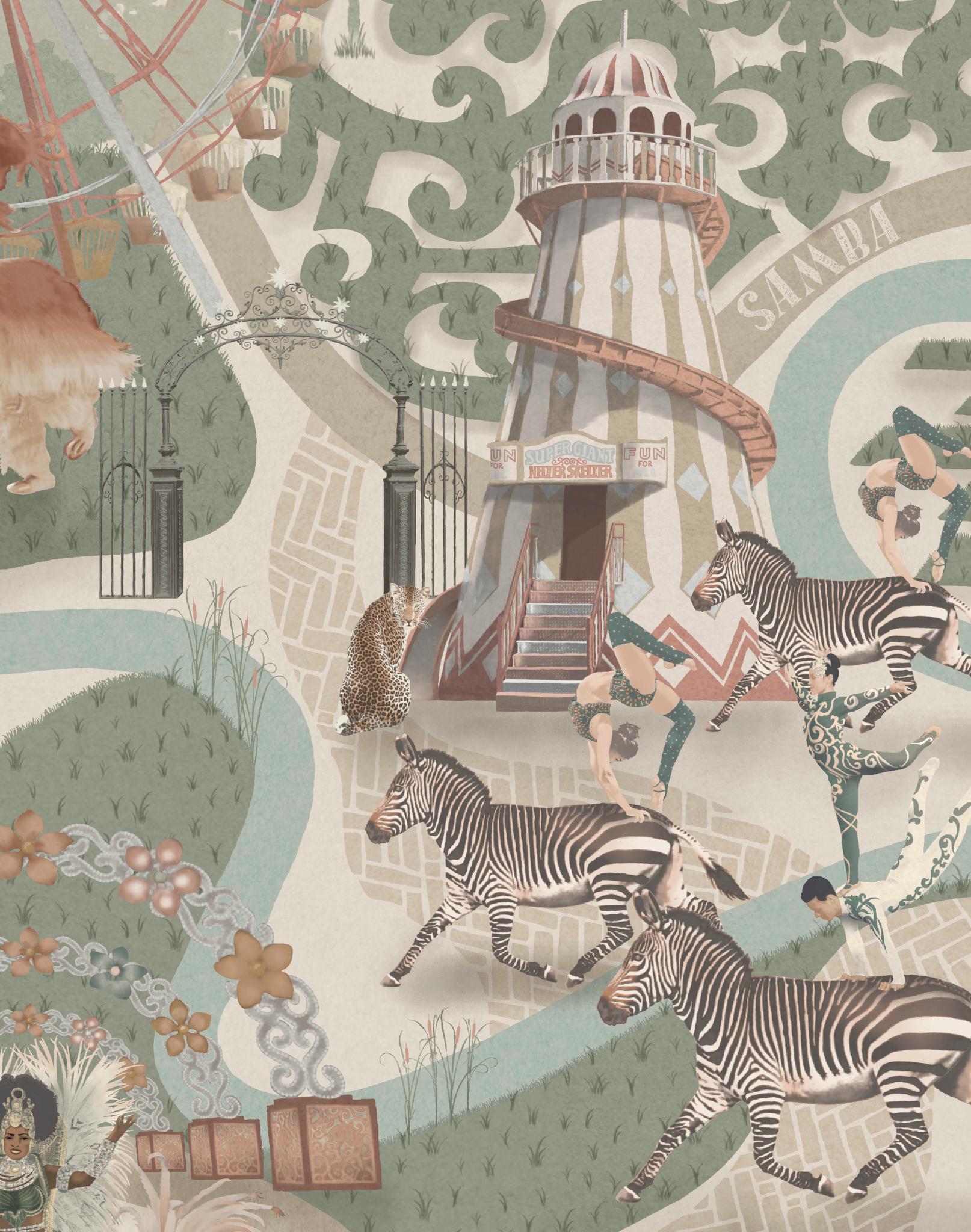 CARNIVAL MAP EAU DE NIL – The Pattern Collective