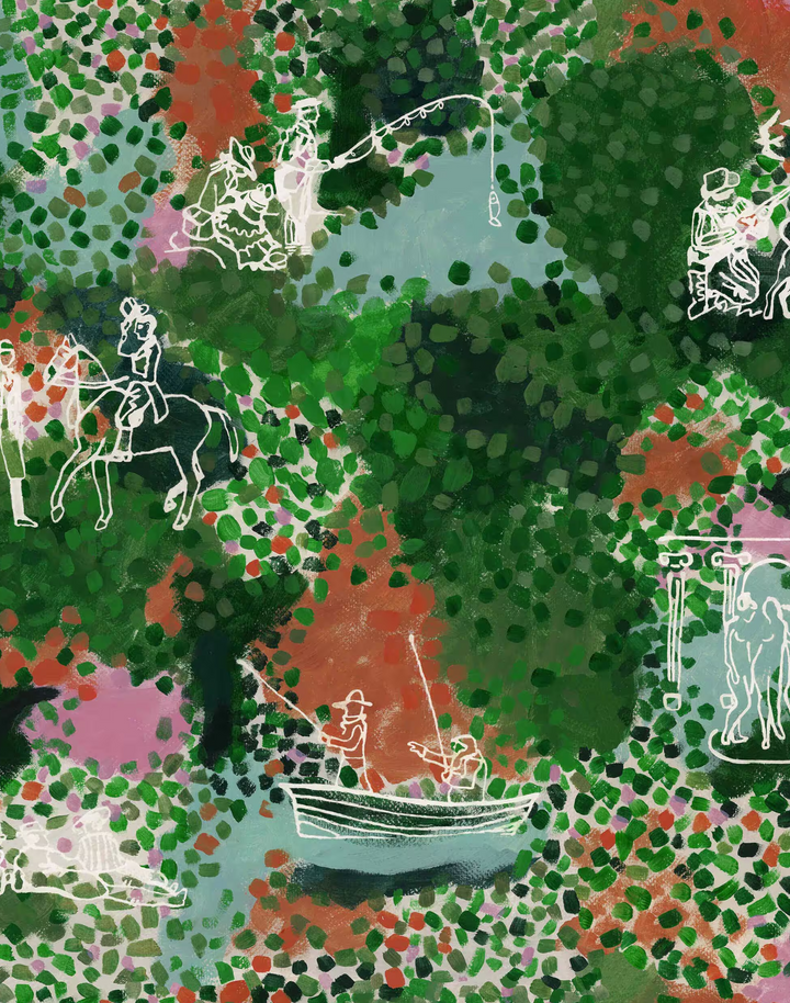 Castle's Garden, Verdant Green