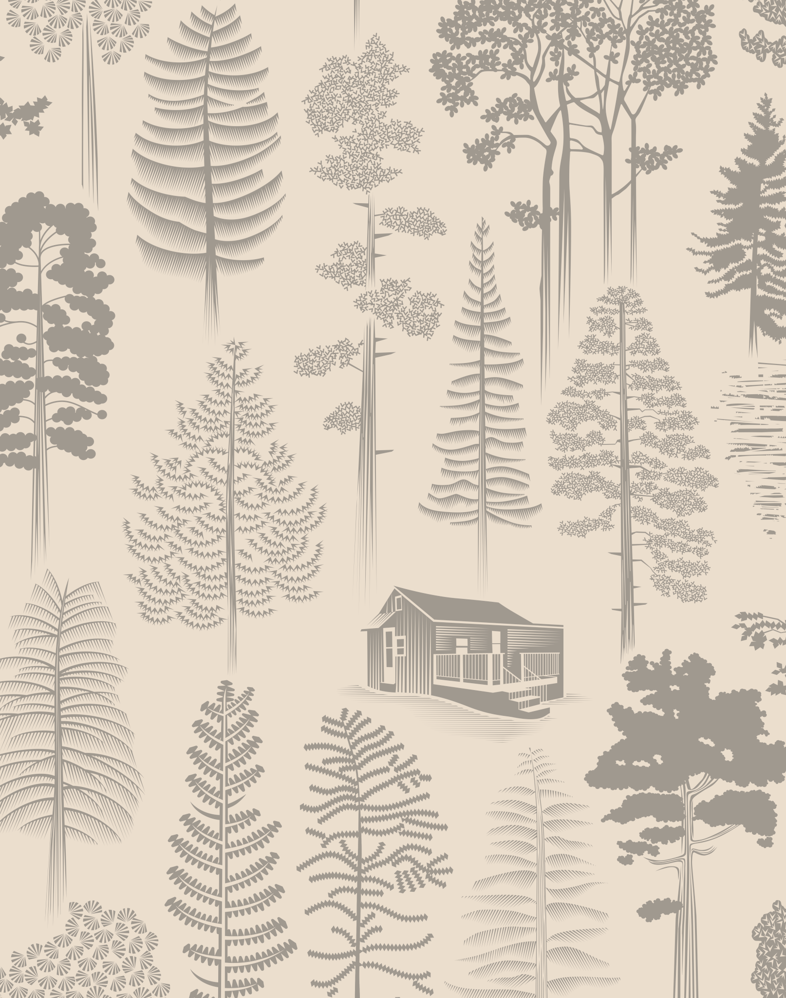 Catskills, Weathered Cedar – The Pattern Collective