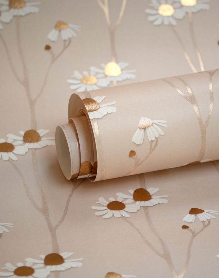 Chamomile, Powder Pink & Gold