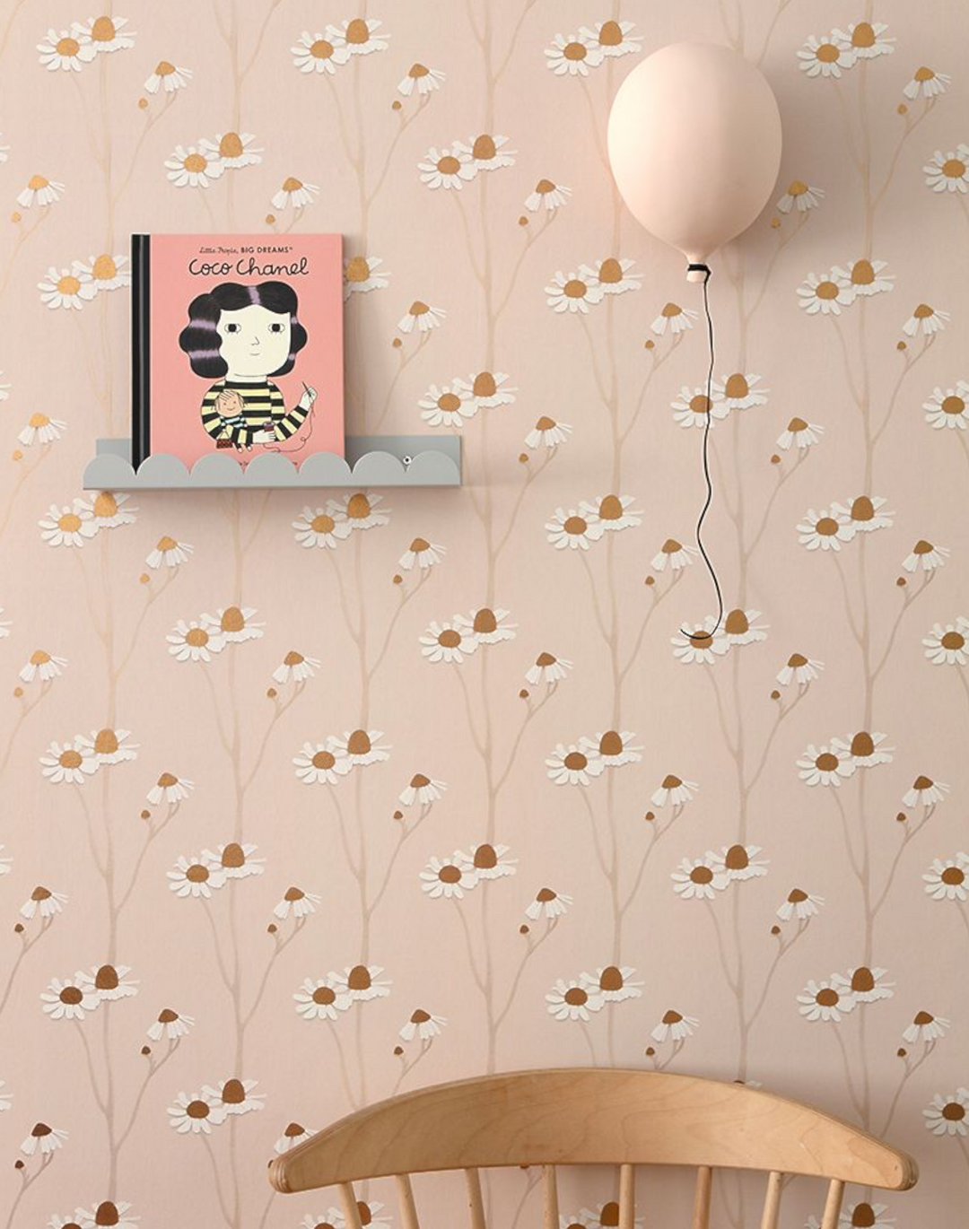 Chamomile, Powder Pink & Gold