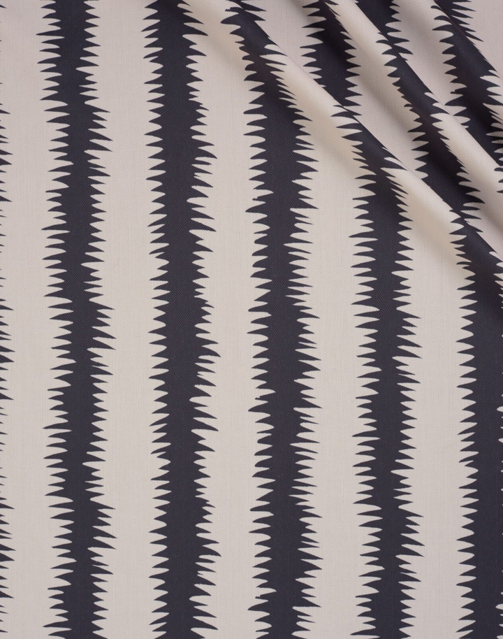Chat Noir Herringbone Fabric
