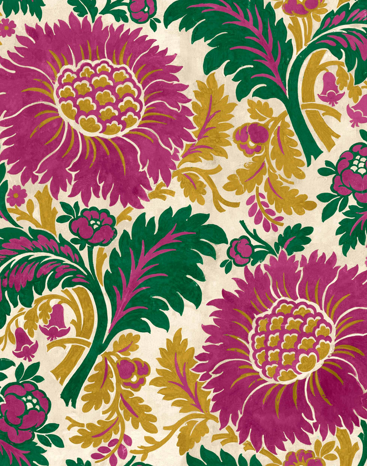Chinese Damask, Emerald D00102