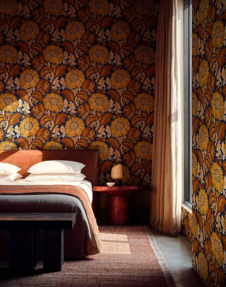 Chinese Damask, Mustard D00105