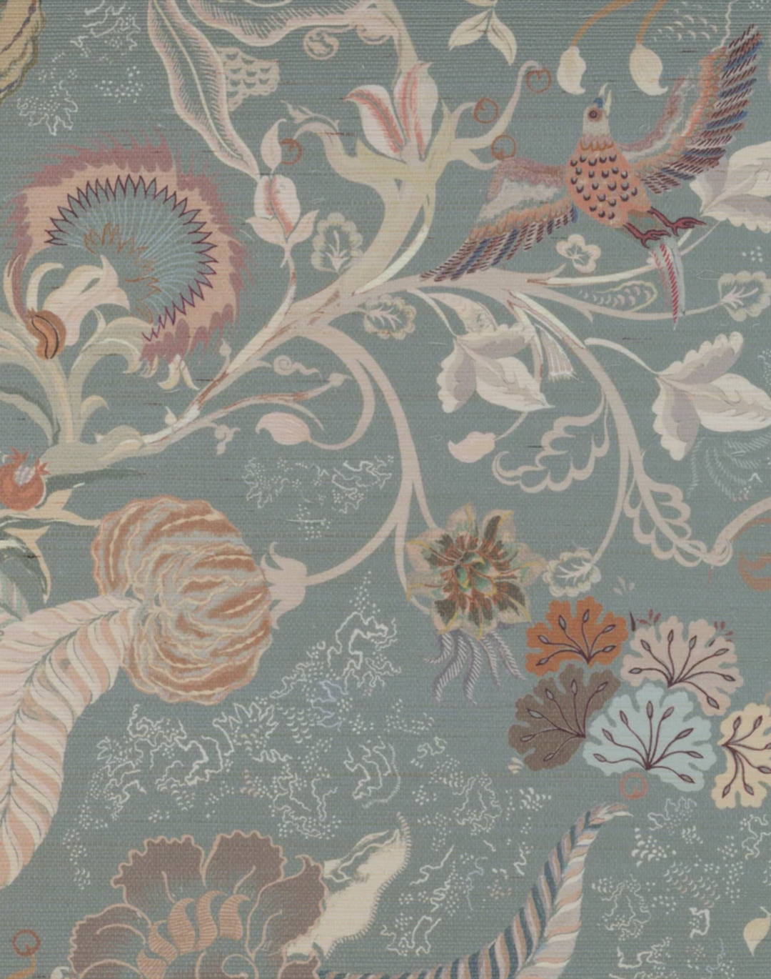 Chintz 21 Grasscloth, Washbrook