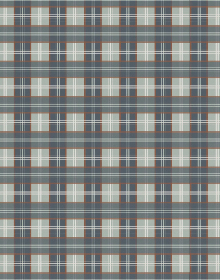 Classic Plaid, Faded Navy