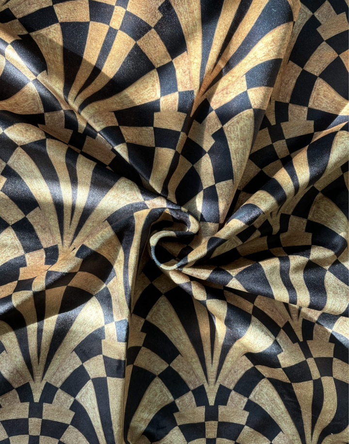 Cleo Velvet Fabric, Gold