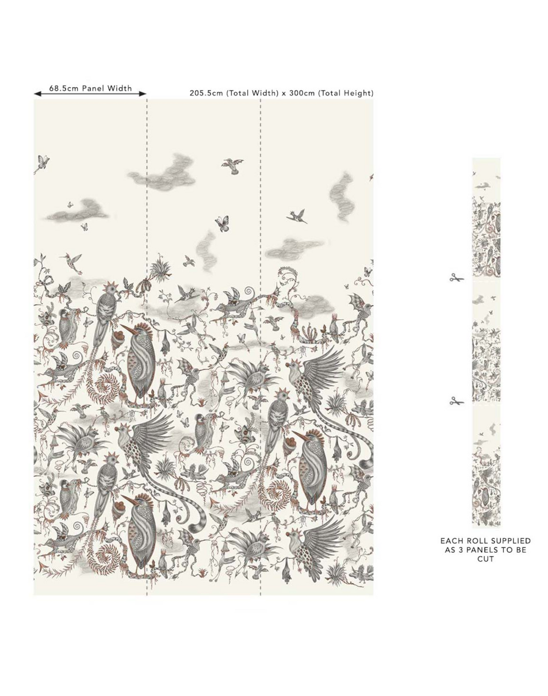 Cloud Forest, Ivory W0200-01