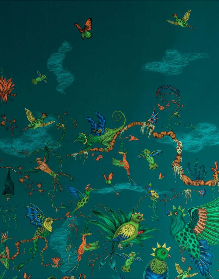 Cloud Forest, Teal W0200-02