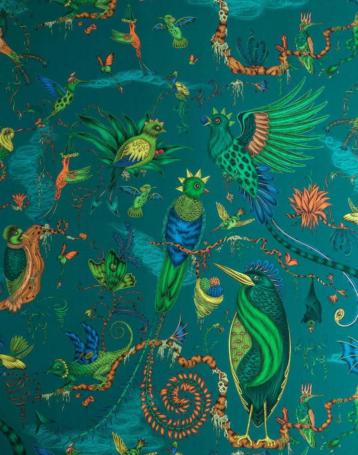 Cloud Forest, Teal W0200-02