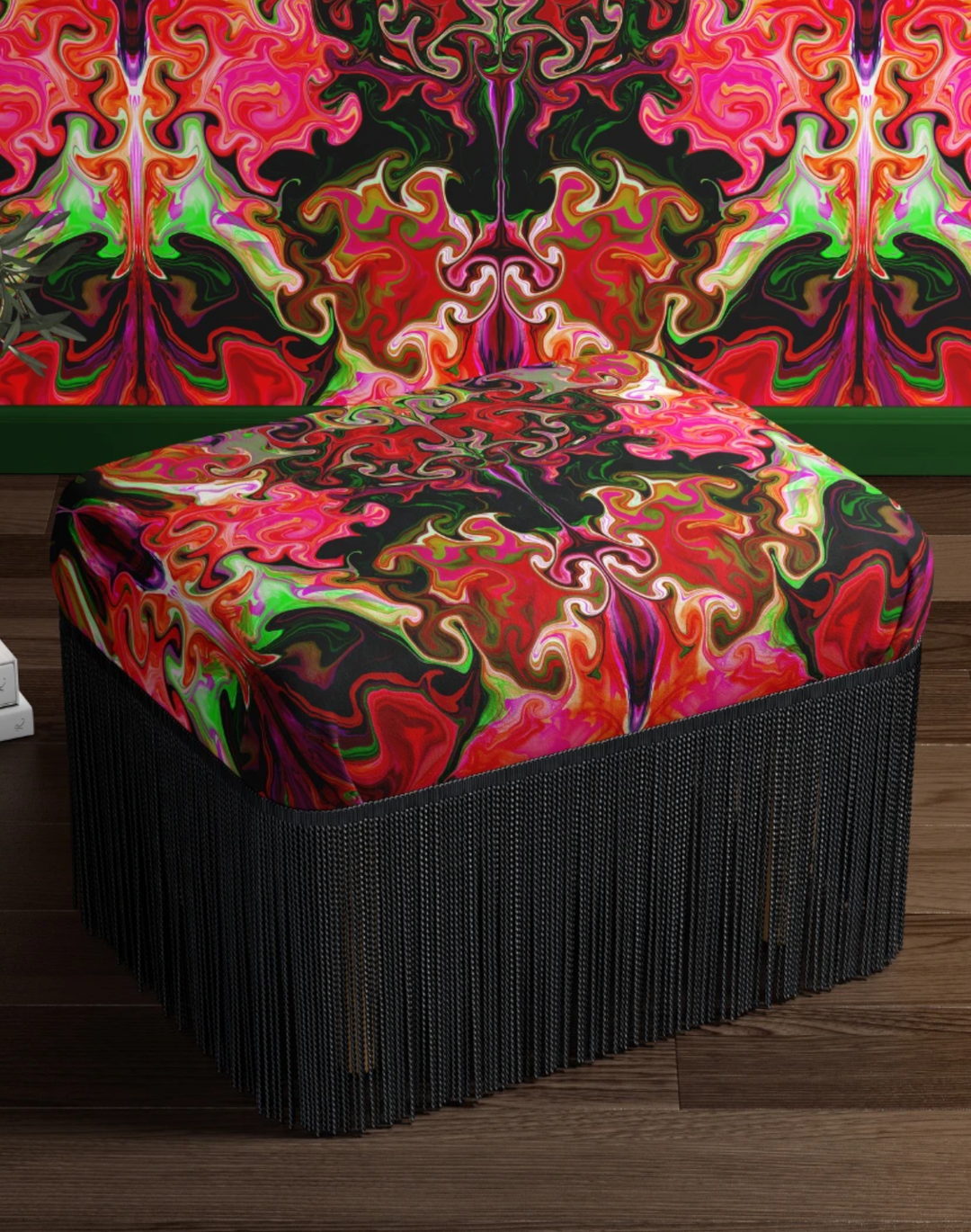 Coral Gables Velvet Fabric