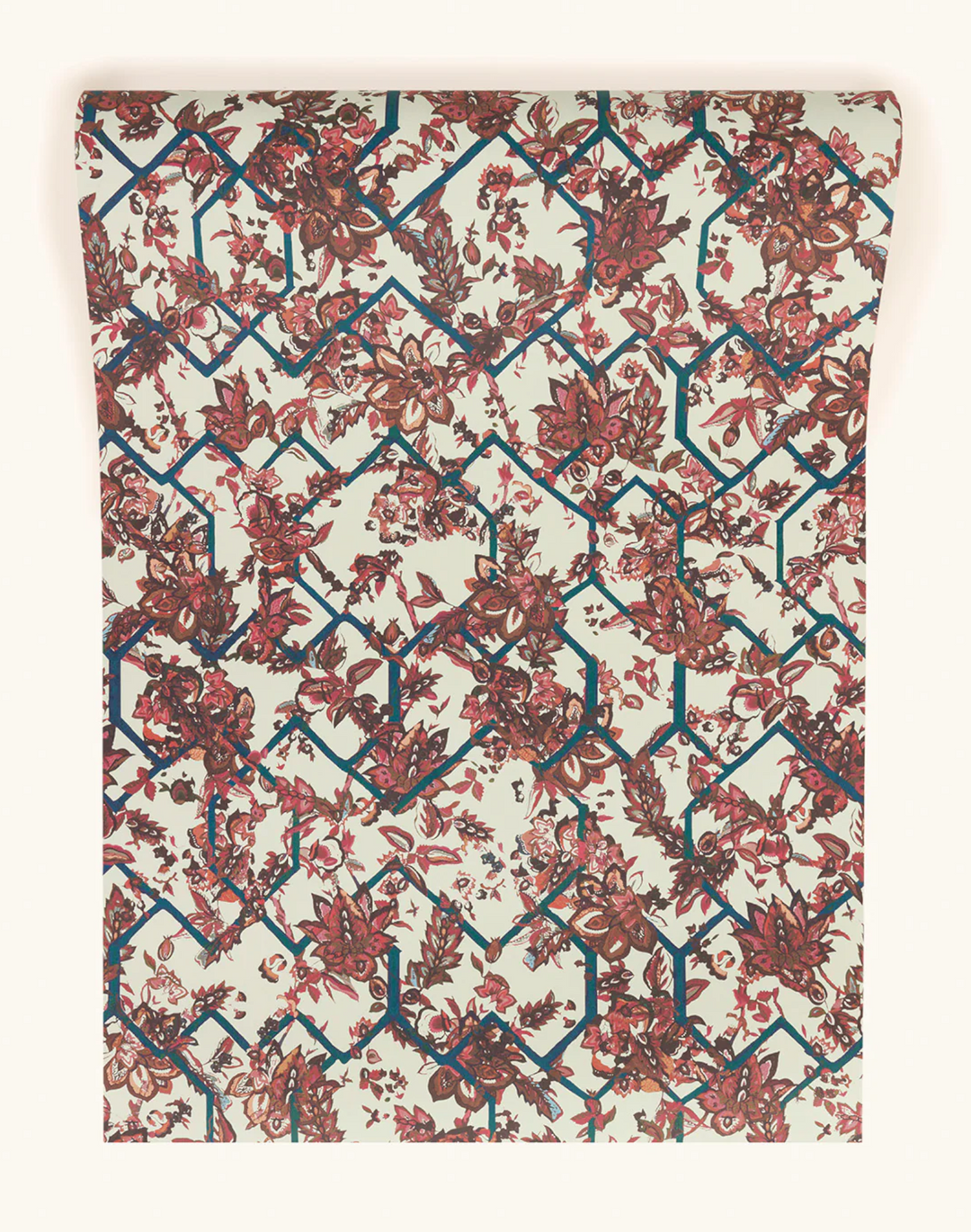 Creeping Trellis, Wedgewood Red