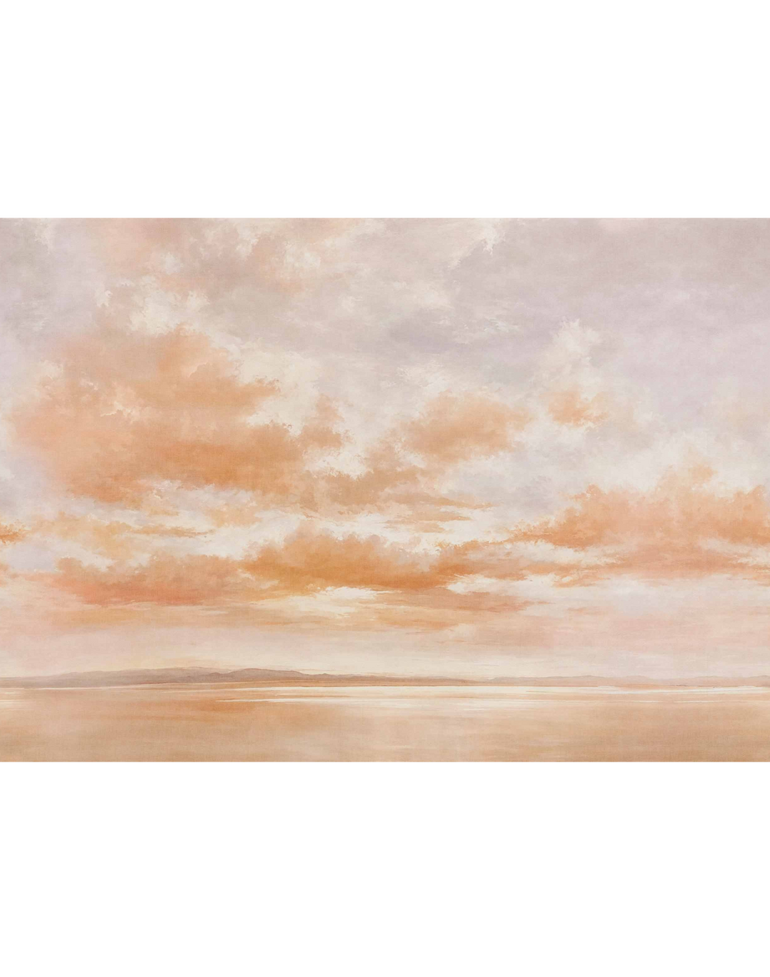 Cumulus Clouds, Coral D00157