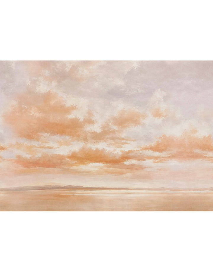 Cumulus Clouds, Coral D00157
