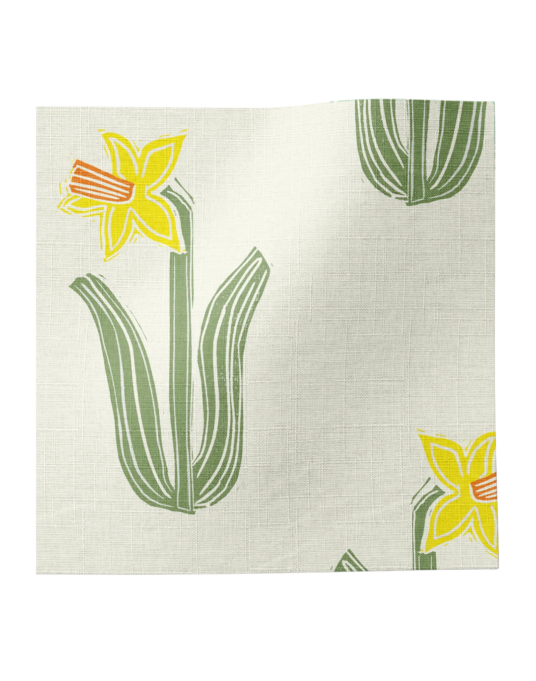 Daffodil - Linen Fabric