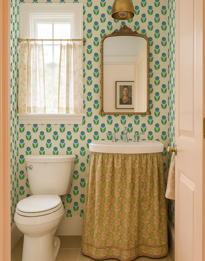 Dahlia, Blue - SMALL SCALE