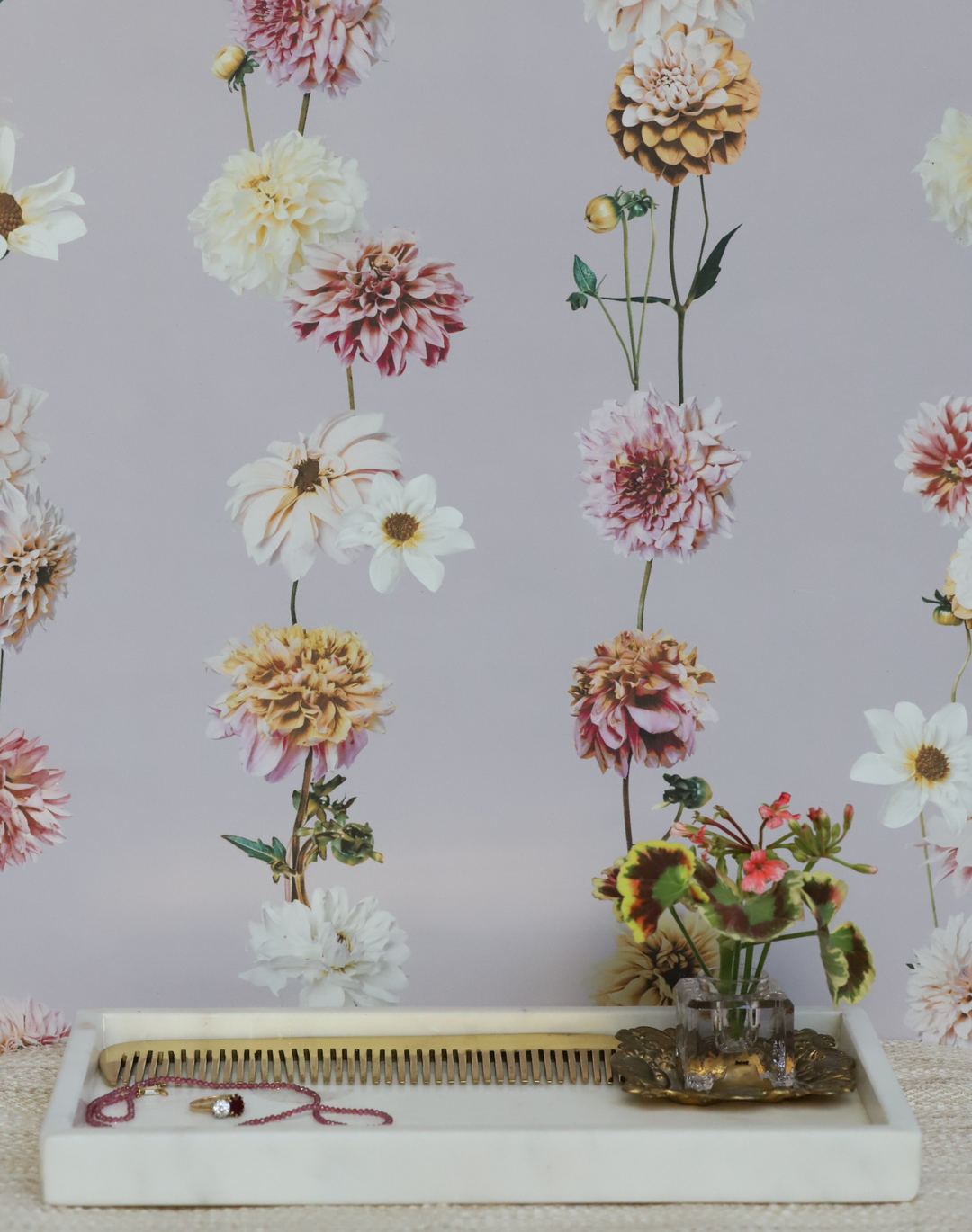 Dahlia Garden, Blush