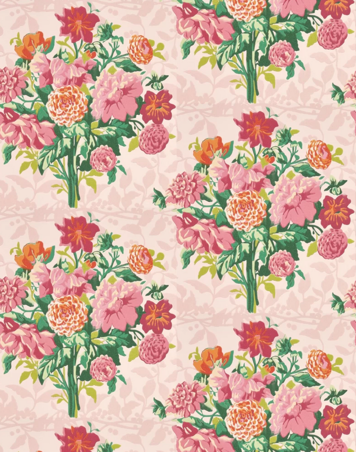 Dahlia Bunch, Rose Quartz/Spinel