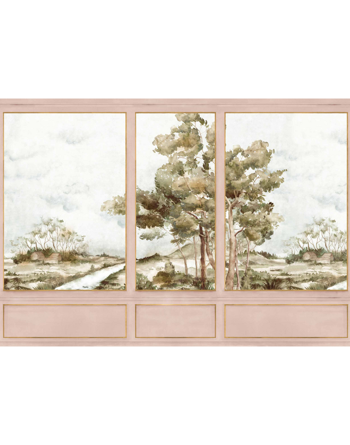 Damaskus View, Peach D00162