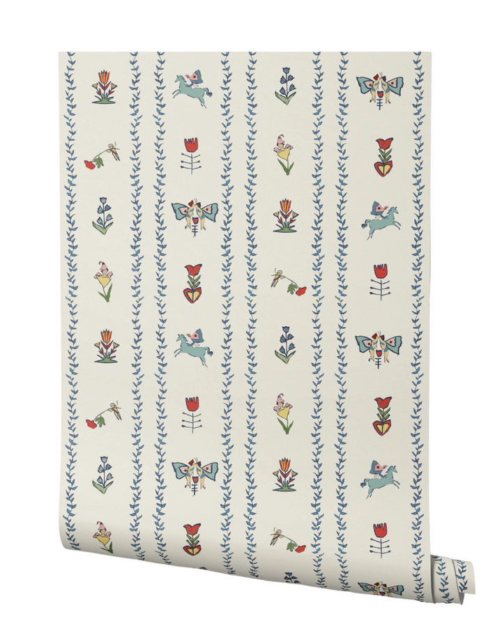 Dance Away in the Garden, Blue