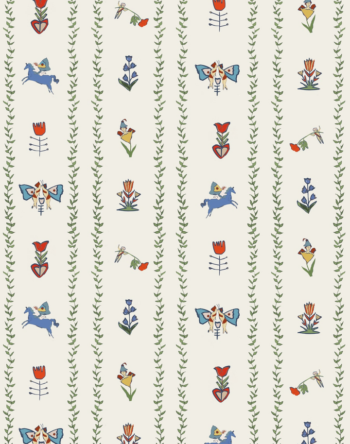 Dance Away in the Garden, Green