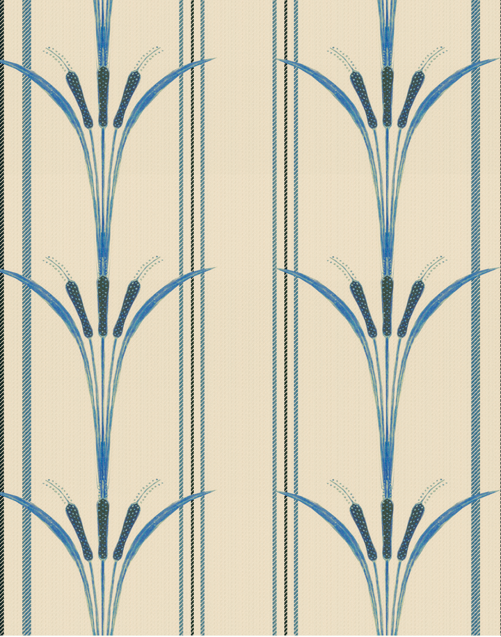 Danube Stripe, Blue