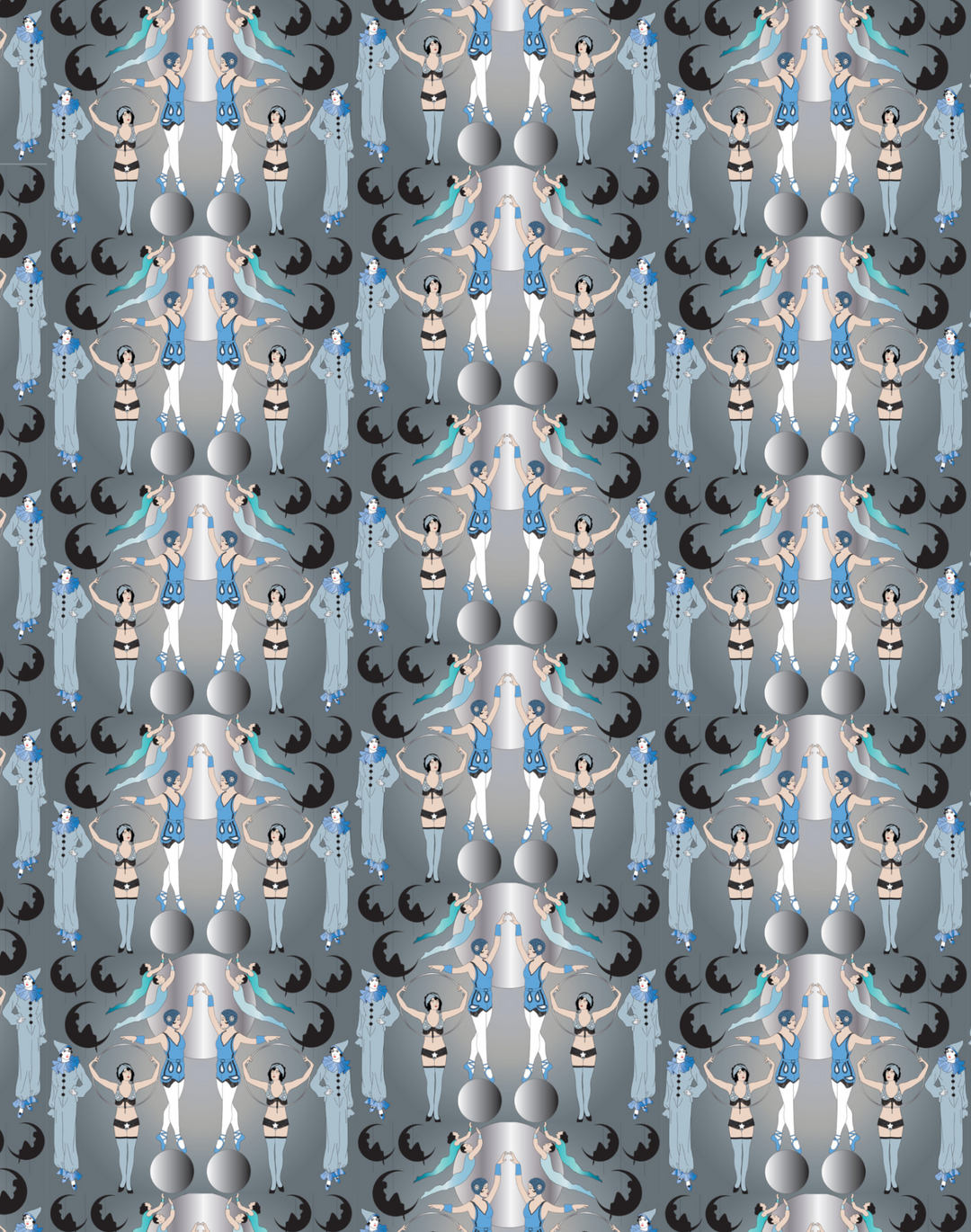 Deco Circus, Blue