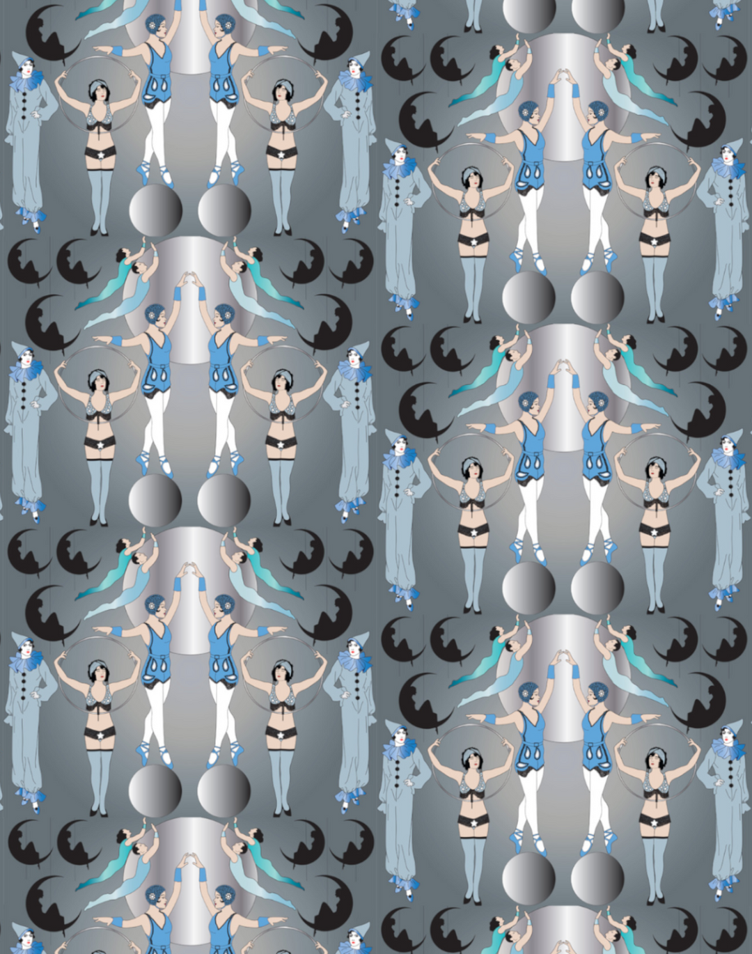 Deco Circus, Blue