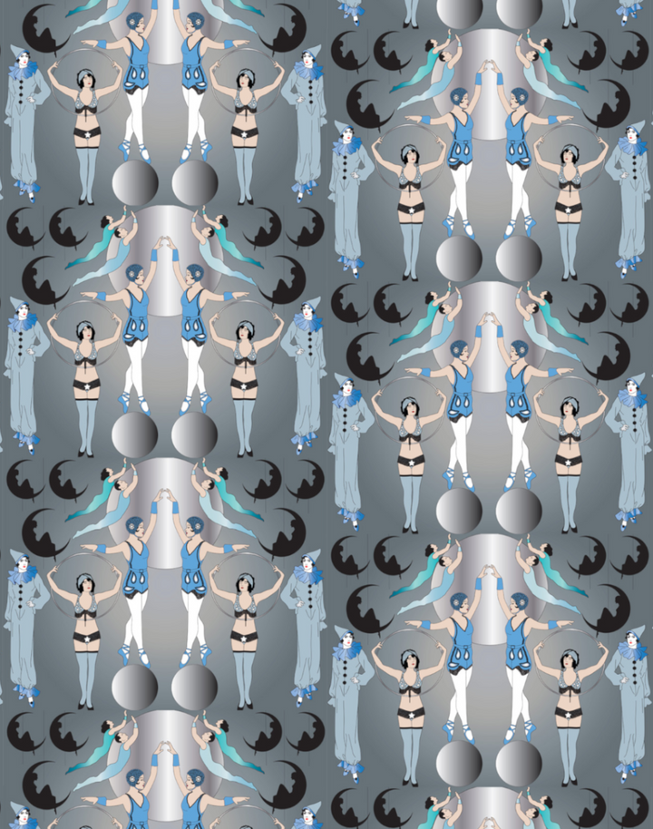 Deco Circus, Blue