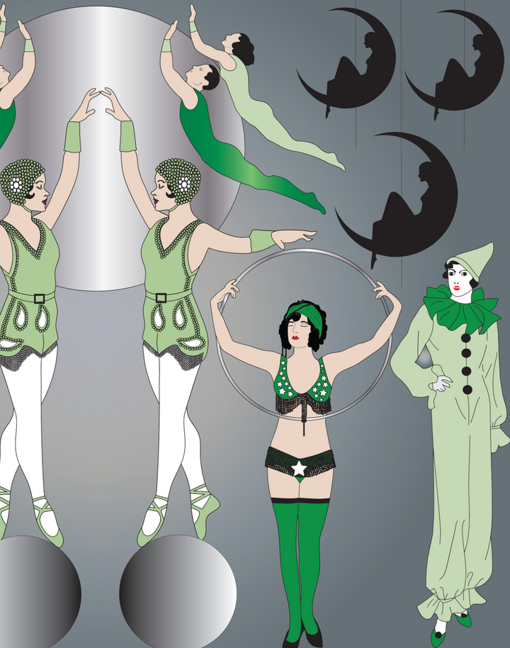 Deco Circus, Green