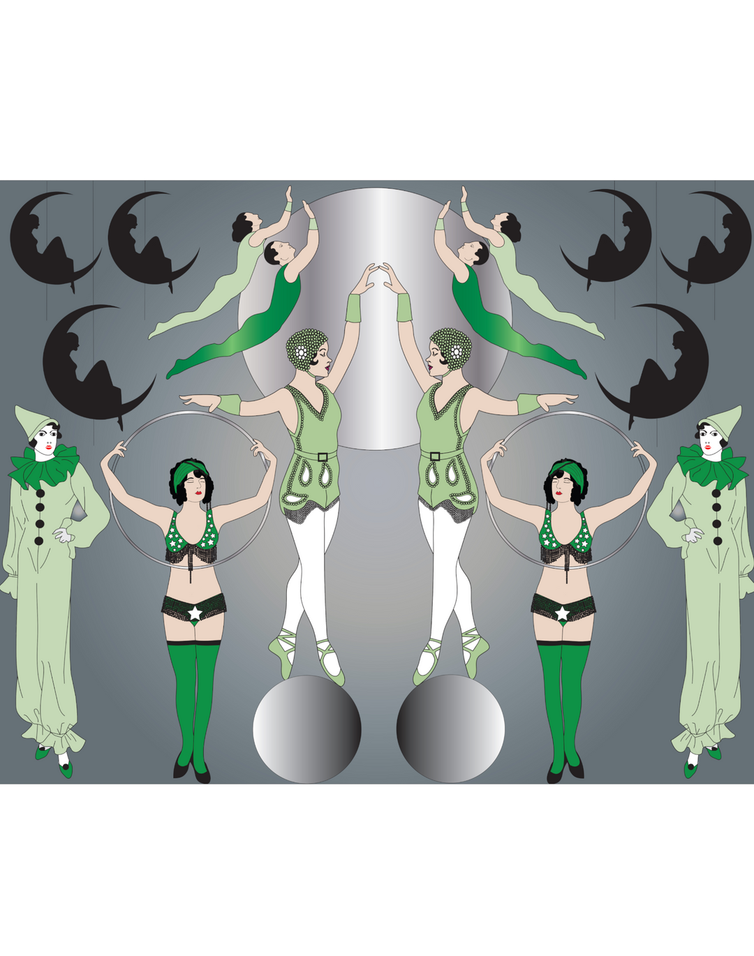 Deco Circus, Green