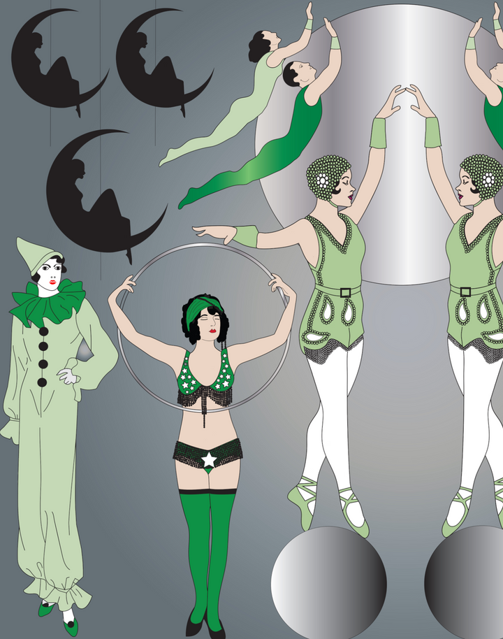 Deco Circus, Green