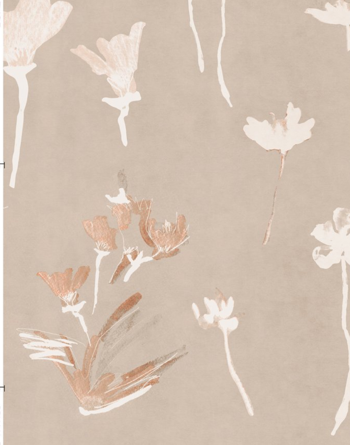 Desert Flowers, Mica Mural