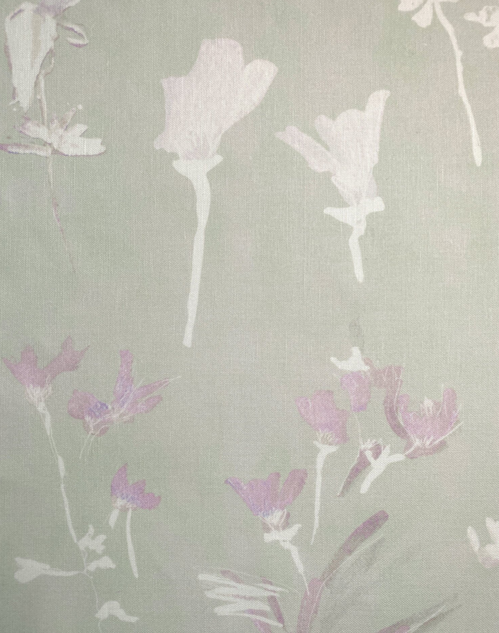 Desert Flowers, Sage Fabric