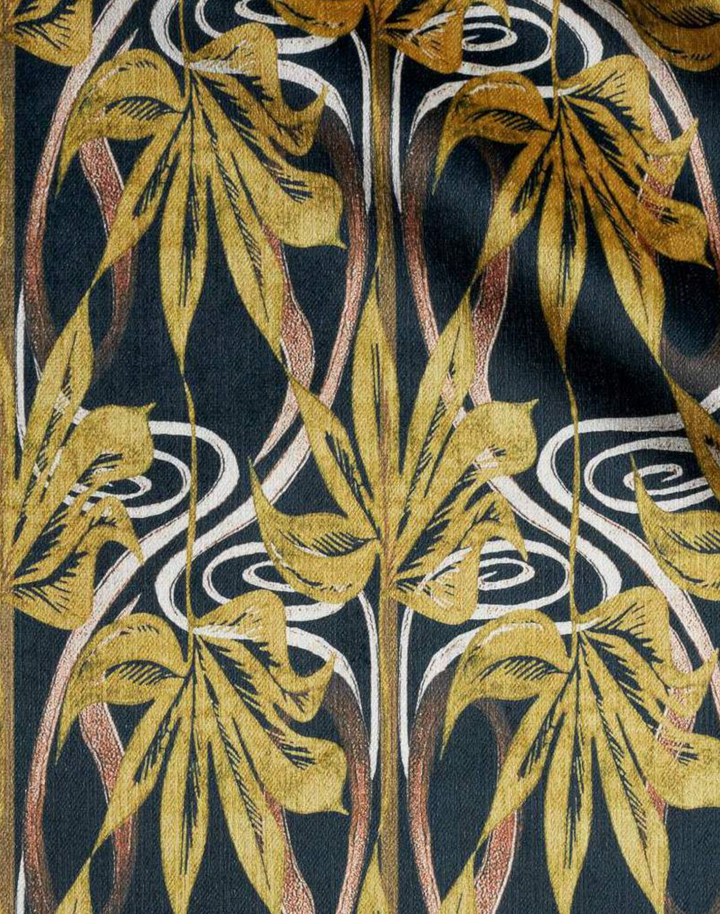 Dianne Velvet Fabric, Gold