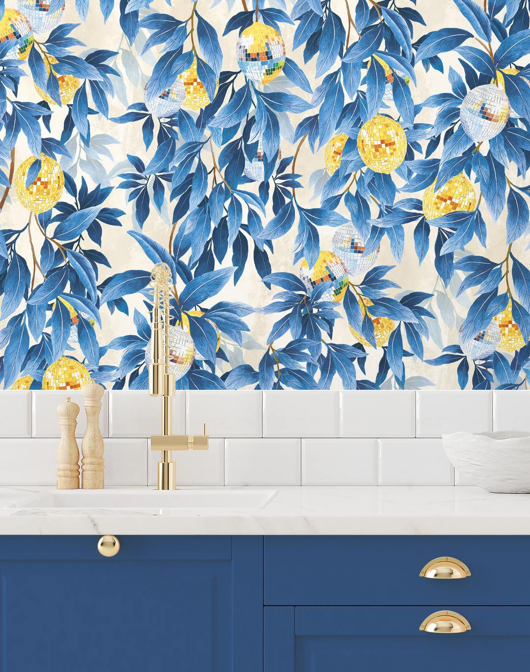 DISCO LEMONS, MEDITERRANEAN BLUE