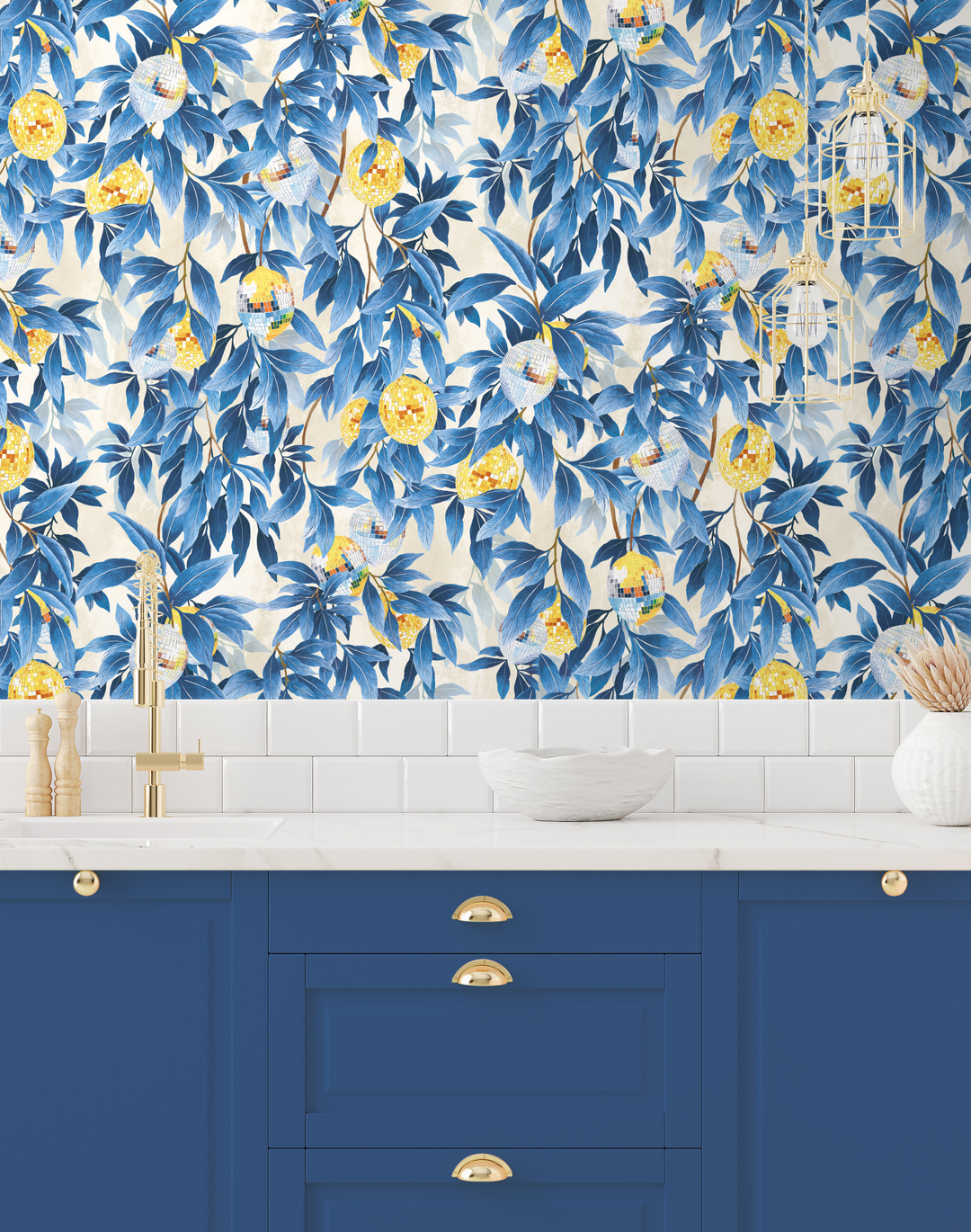 DISCO LEMONS, MEDITERRANEAN BLUE