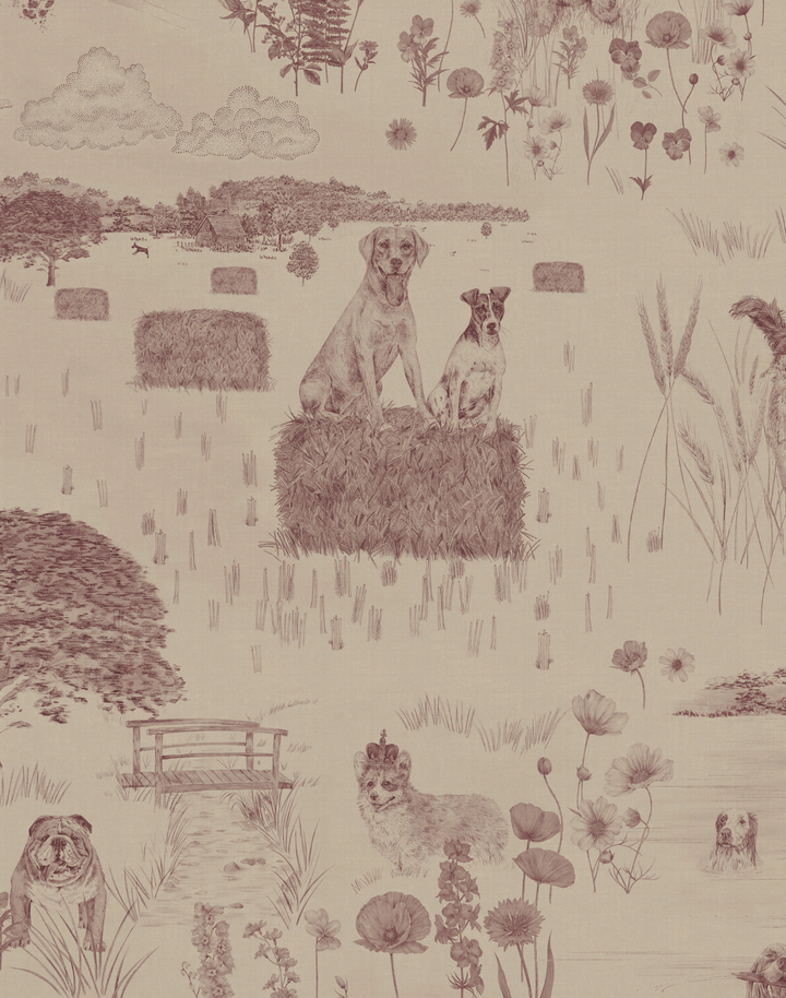 Dog Tales, Burgandy