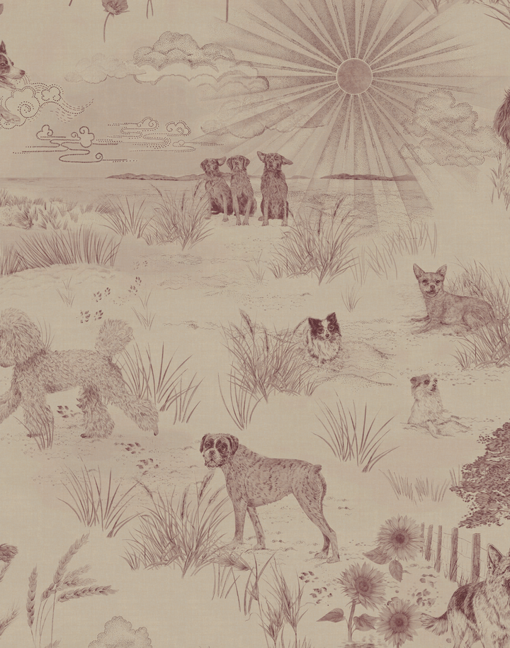 Dog Tales, Burgandy