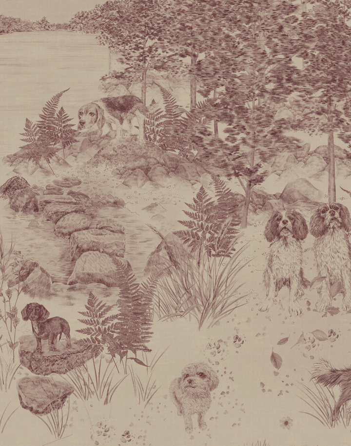 Dog Tales, Burgandy