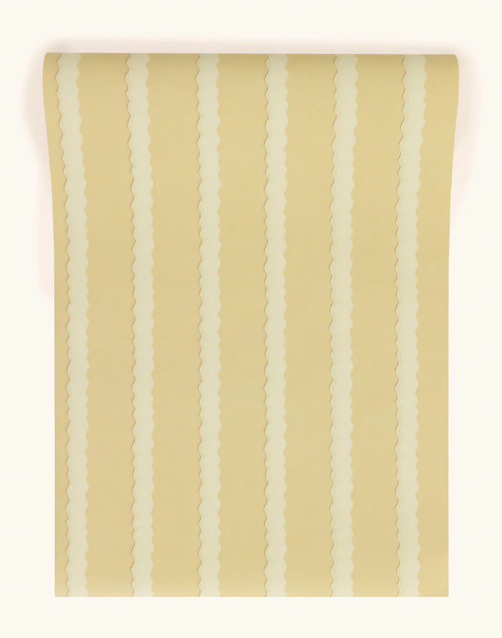 Double Scroll Stripe, Butter