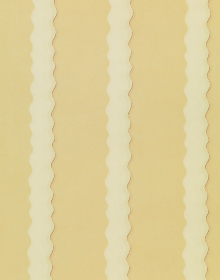 Double Scroll Stripe, Butter