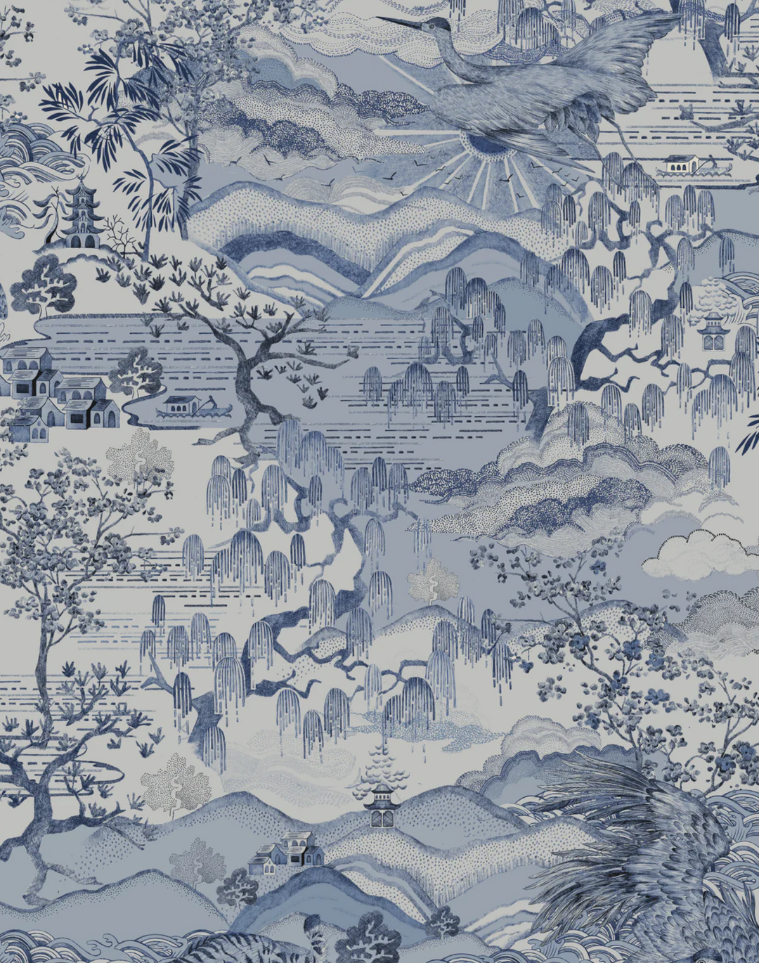 Dream Catcher, Porcelain Blue