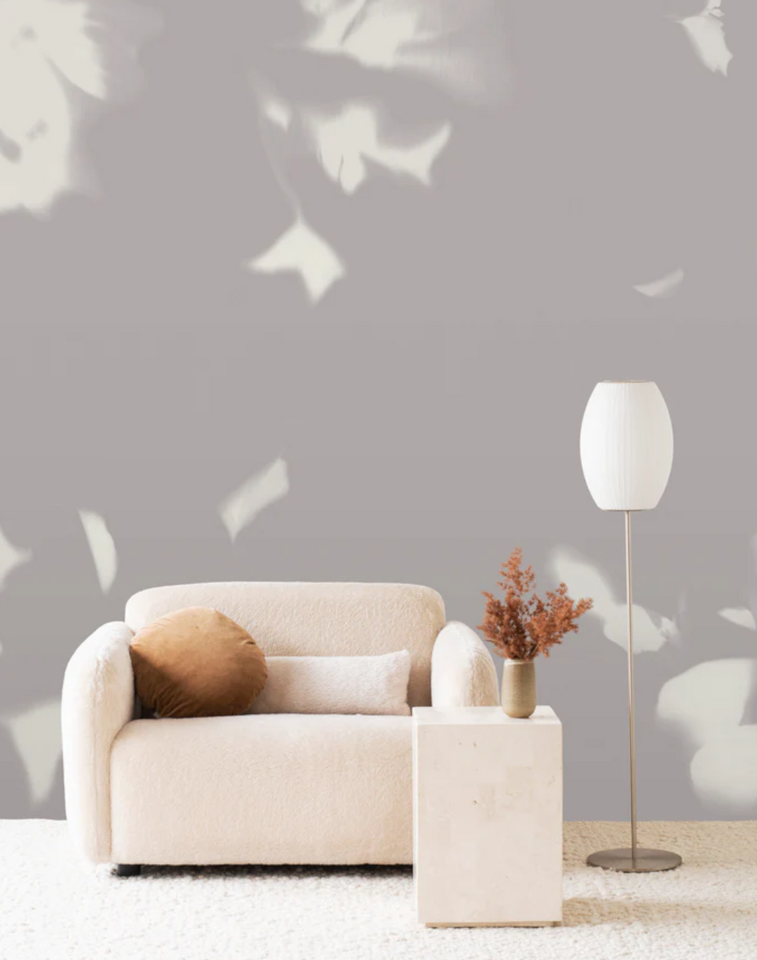 Drift Grasscloth, Dusk