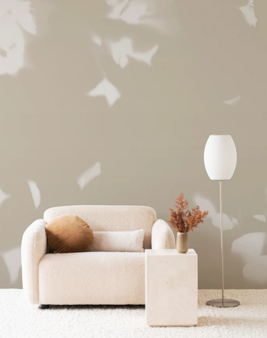 Drift Grasscloth, Wheat