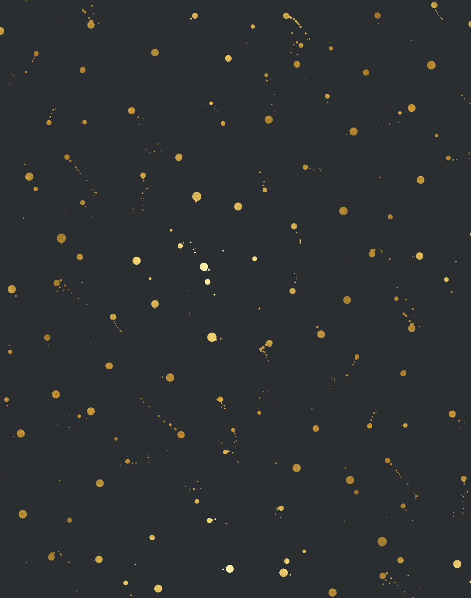 Dripped, Gold Ink – The Pattern Collective