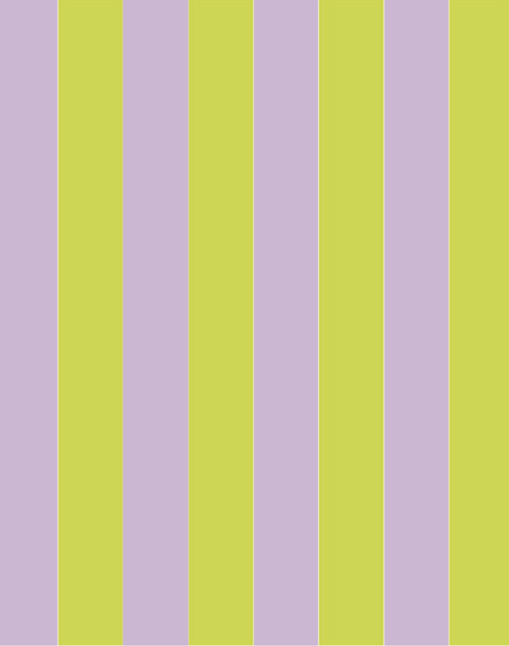 Earn Your Stripes, Lilac and Chartreuse